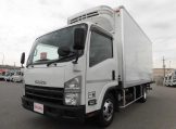 エルフ ワイドロング冷蔵冷凍車 間仕切り扉付 6MTの画像