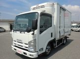 エルフ 10尺冷蔵冷凍車 低温設定 サイドドア ラッシング1段 5MTの画像