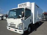エルフ ワイドロング 冷蔵冷凍車 低温設定 サイドドア 高床 6MTの画像