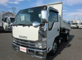 エルフ 10尺ダンプ 極東製 フルフラットロー 6MTの画像
