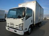 エルフ ワイドロングアルミバン 格納パワーゲート付 高床 スムーサーEXの画像
