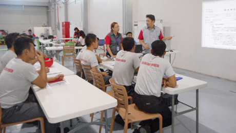 IGSCのプロジェクトに参加、フィリピンで整備士の育成にあたる