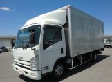 エルフ ワイド5mボディ アルミバン パワーゲート付の画像