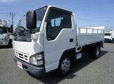 エルフ 標準幅10尺 平ボディー パワーゲート付の画像