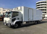 フォワード　冷蔵冷凍車　格納式パワーゲート付　ワイド　エアサスの画像