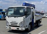 エルフ　クレーン付　2.93t吊　4段ブーム　ラジコン・フックイン付の画像