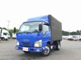 エルフ　平ボディ　幌付　高床の画像